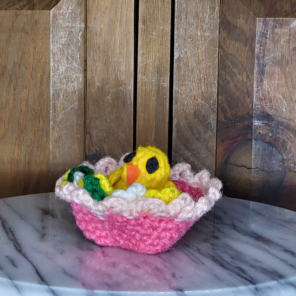 Crocheted Chick - Picture 10 of 13